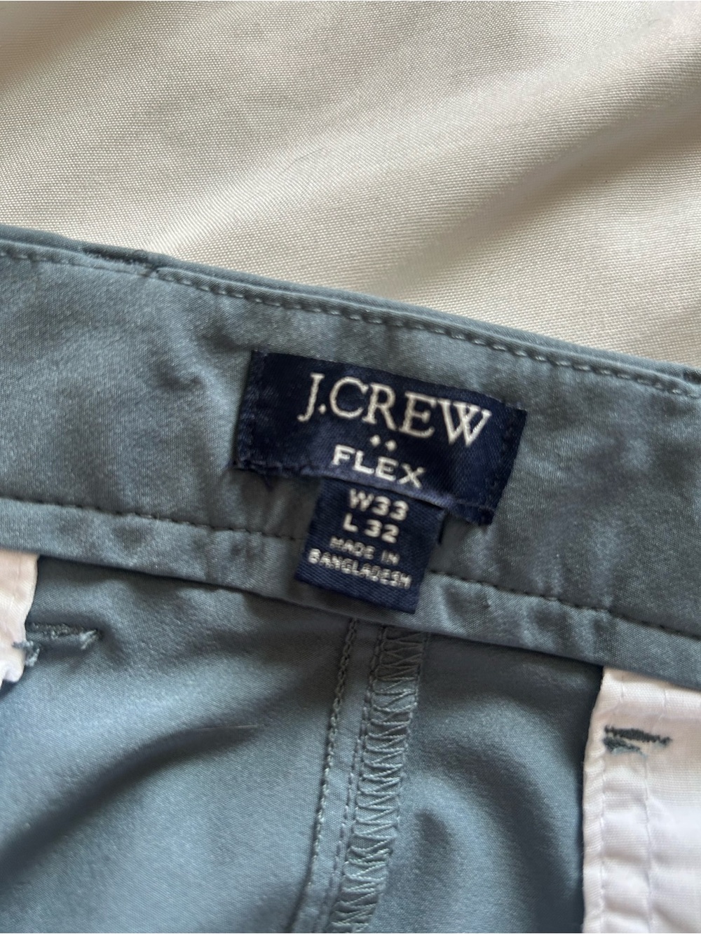 J. Crew Flex Men's Pants - slim fit tech chino